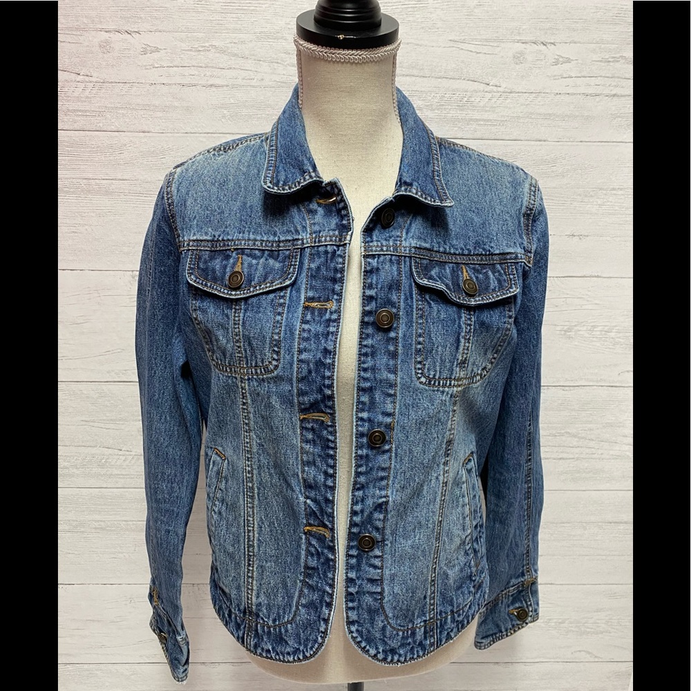 Premier international blue jean jacket small